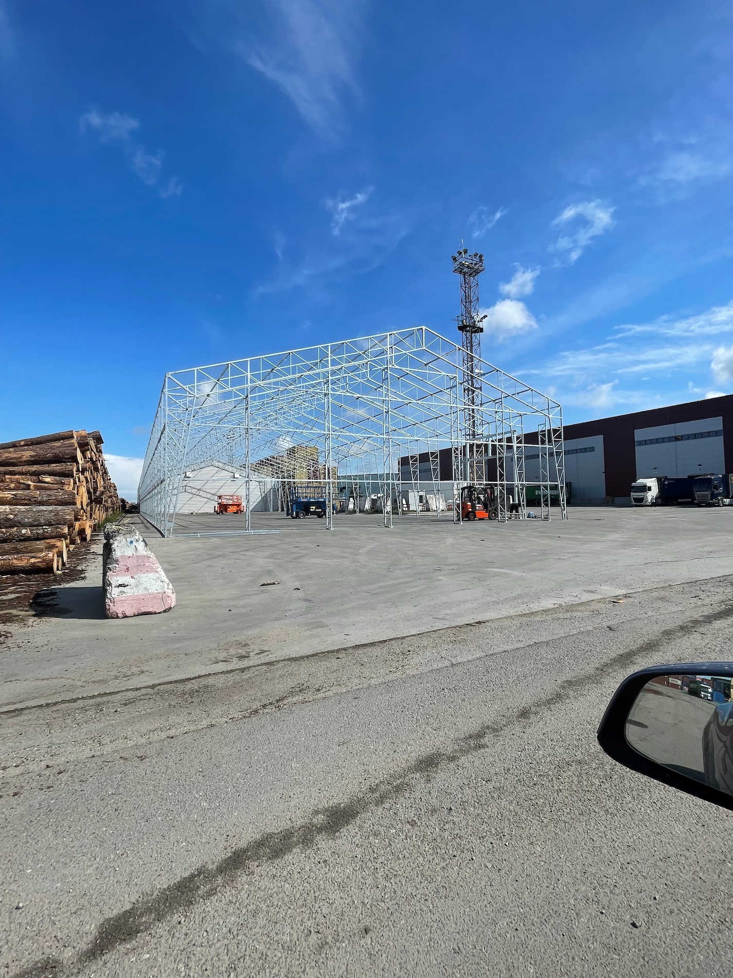 Construction of a new warehouse at Mariner’s container terminal in Latvia